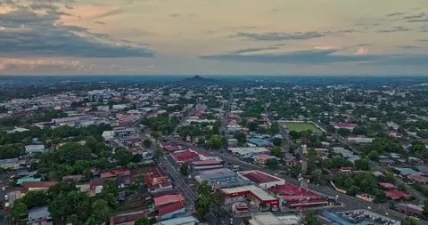 David Panama aerial view of the city